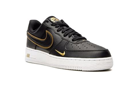 nike air force 1 dames zwart goud|witte nike air force dames.